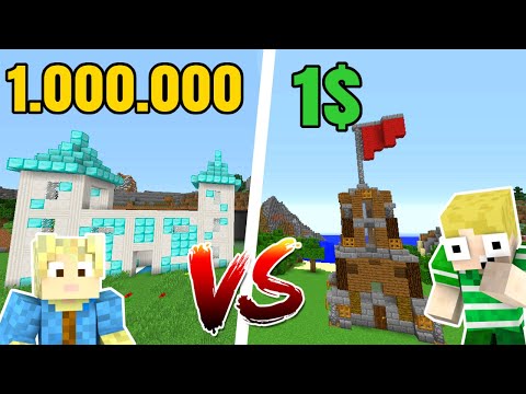 $1 vs $10.000 SLOT!! - Dansk Minecraft