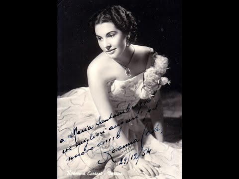 Rossini:   Guglielmo Tell  -  Selva opaca, deserta brughiera  -   Rosanna Carteri, soprano