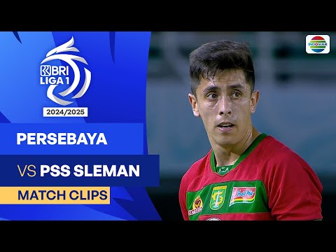 Persebaya Surabaya VS PSS Sleman - Highlights | BRI Liga 1 2024/25