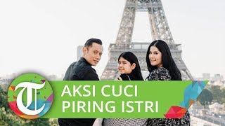 Wajah Bangun Tidur Annisa Pohan Terekam Kamera AHY, Tanpa Riasan Kelihatan Aslinya