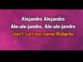 Lady GaGa Alejandro Lyrics 