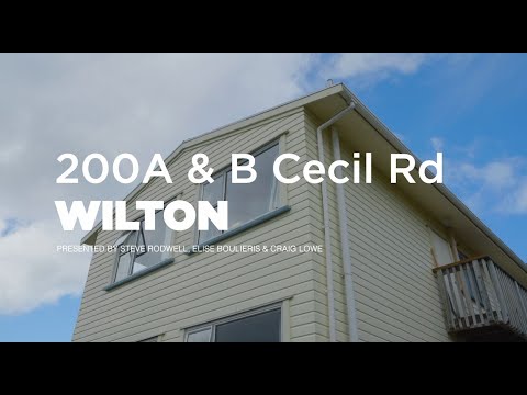 200 A & B Cecil Road, Wilton - Wellington (Steve Rodwell, Elise Boulieris & Craig Lowe)