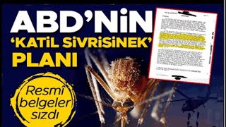 VE İTİRAF ETTİLER! ABD’NİN KORKUNÇ SİVRİSİNEK PLANI ORTAYA ÇIKTI!
