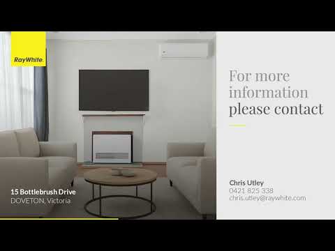 15 Bottlebrush Drive, Doveton, VIC 3177, 3 slaapkamers, 1 badkamers, House