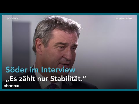 CSU-Parteitag: Markus Söder im Interview am 06.05.23
