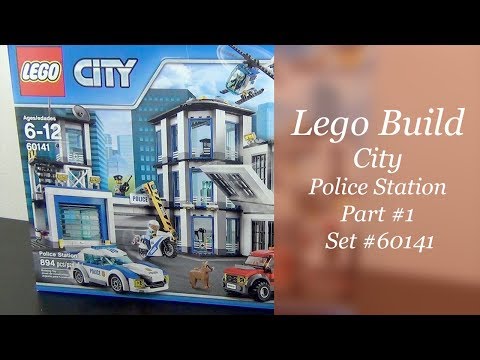 Let's Build - LEGO City Police Station Set #60141 - Part 1