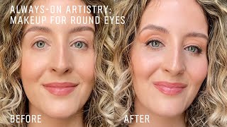 How To: Makeup for Round Eyes Tutorial  Eye Makeup