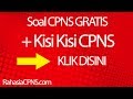 Panduan Terbaru Contoh Soal CPNS | Latihan Soal CPNS | Penerimaan CPNS