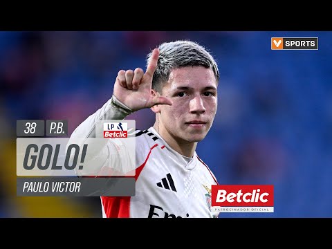 Golo Paulo Victor (p.b.): Santa Clara 0-(2) Benfica (Liga 25/26 #22)