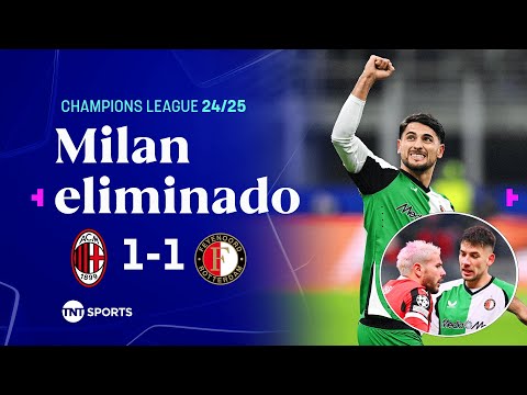 Gols e lances de Milan x Feyenoord