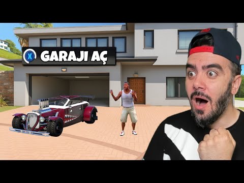 KANLI EVIN GARAJ KILITINI AÇTIM ARABA ÇIKTI - GTA 5 MODS