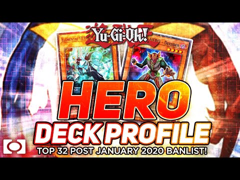 Yu-Gi-Oh! Top 32 Rochester Hero Deck Profile! Post January 2020 Banlist