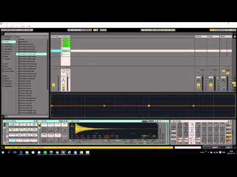 linked session and arranger clips or patterns in Ableton Live