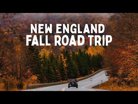 The ULTIMATE New England Fall Foliage Road Trip (New Hampshire, Vermont & Maine)