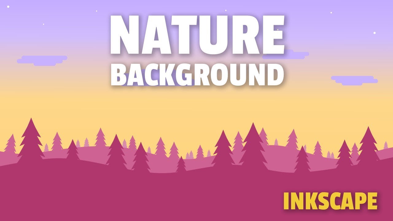 Nature | Inkscape Background Tutorial | Vector