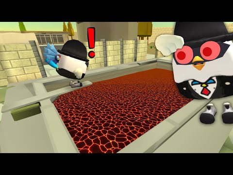 Don't Jump In The Pool | Chicken Gun Funny Moments