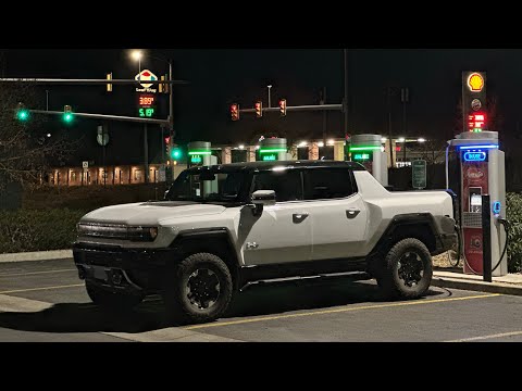 Thumbnail for Thirsty Beast! Hummer EV Cold Weather Efficiency At 60, 70, & 80 MPH by Hummer, video, WiLL, vide