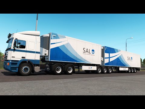 ETS2 1.35 Open Beta DAF 95ATI  Helsinki - Tampere