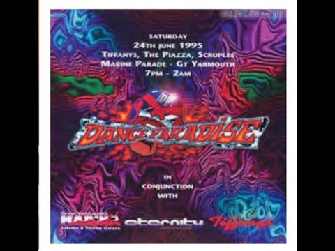 DJ Billy Whizz at Dance Paradise Multi Event 24th June 1995