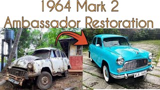 1964 Mark 2 Ambassador Restoration || Hindustan Ambassador Restoration india.