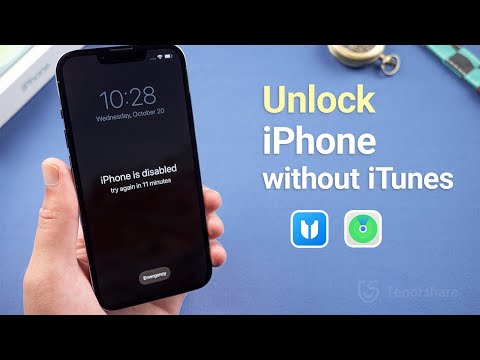 How to unlock a disabled iPhone