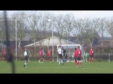 3 minuten van Tricht D1 - Haaften D1    (4-0)   zaterdag 1 maart 2014