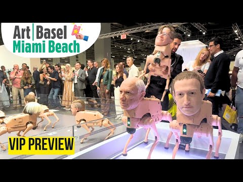 MIAMI ART WEEK! ART BASEL MIAMI 2025 VIP PREVIEW + MERIDIANS + ZERO 10 & POSITIONS PT. 1