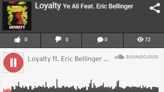 Ye Ali Eric Bellinger Loyalty Official High Quality