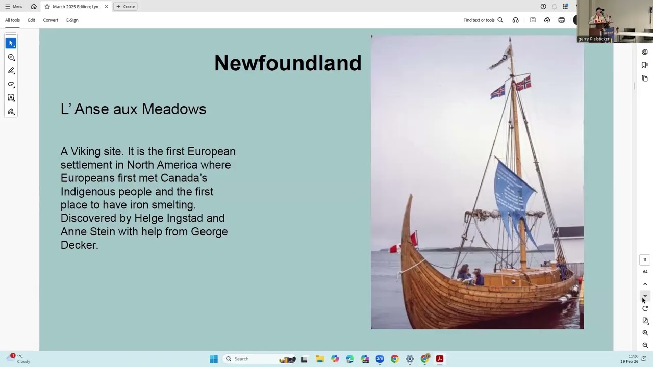 Canadian World Heritage Sites by Lynn Holden,  2026 02 19 thumbnail
