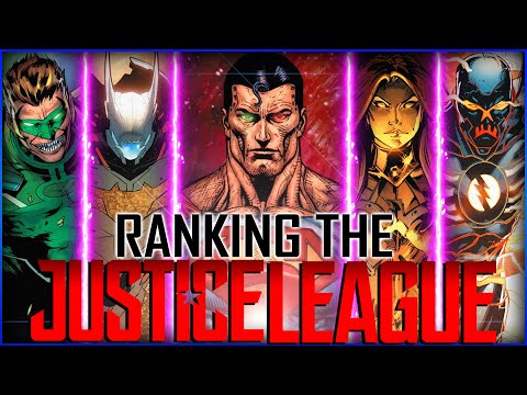 Ranking the Justice League AT THEIR PEAKS | DC's Strongest