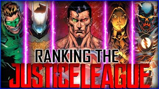 Ranking the Justice League AT THEIR PEAKS | DC