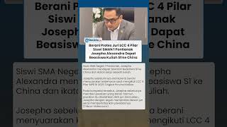 Josepha Alexandra Siswi yang Berani Protes Juri LCC MPR Dapat Tawaran Beasiswa S1 ke Tiongkok