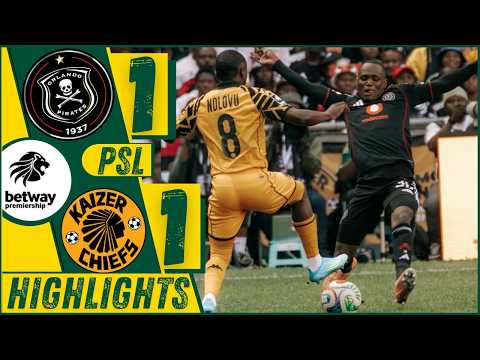 ORLANDO PIRATES vs KAIZER CHIEFS All Goals and Extended Highlights| Soweto Derby 2025/26