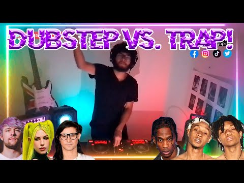 🤯 Epic 5 Min DJ Set! (Dubstep VS. Trap!) 🔥By THIAGO!