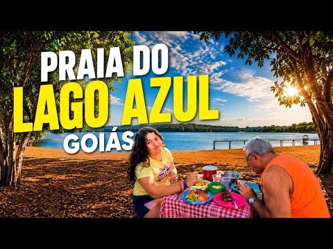 Descobrimos o paraíso na Praia do Lago Azul em São Simão - GOIÁS!
