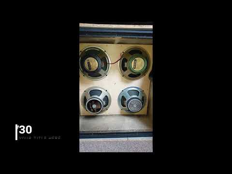 Celestion G12H30 vs G12-65 vs vintage 30 vs G12M25 greenback