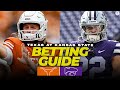 No. 24 Texas at No. 13 Kansas State Betting Preview: Free Picks, Props, Best Bets | CBS Sports HQ