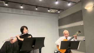 Download lagu 【愛の挨拶　Edward Elgar作曲】フルート　水戸絵理　　＆クラシックギター　米澤勉 mp3