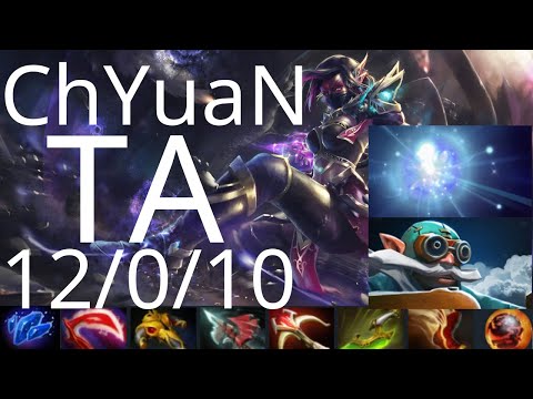 ChYuaN Templar Assassin vs Invoker, Timbersaw, Nature's Prophet - Fnatic vs OB.Neon g1 Ti10 dota2