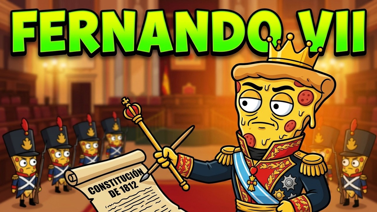 Fernando VII contra liberales 🎵 (Historia España PAU)