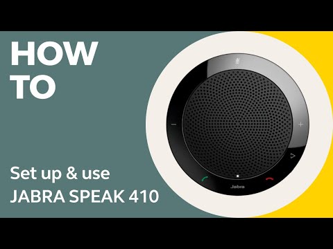 Jabra Speak 410 Microsoft Teams USB-A Microphone/Speaker (7410-109)
