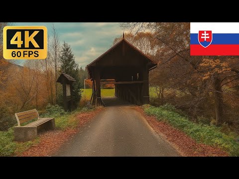 Scenic Drive in Slovakia 🇸🇰 | Curvy Roads & Most Štefanská Huta