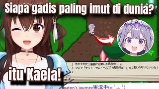 Ketika Sora-chan nyanyi lagu buatan Biboo “Kaela is cute” 😆