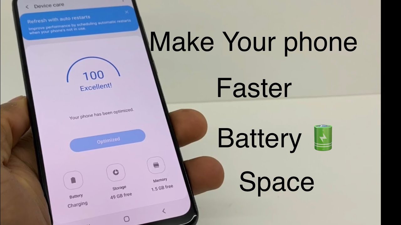 How to make your Samsung Galaxy A10, A20, A30, A50, A70 Faster and better battery