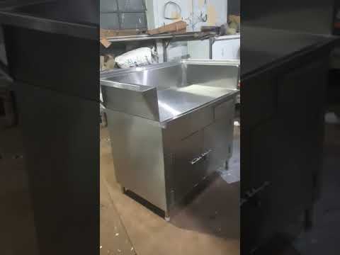 Stainless steel tea stall counter