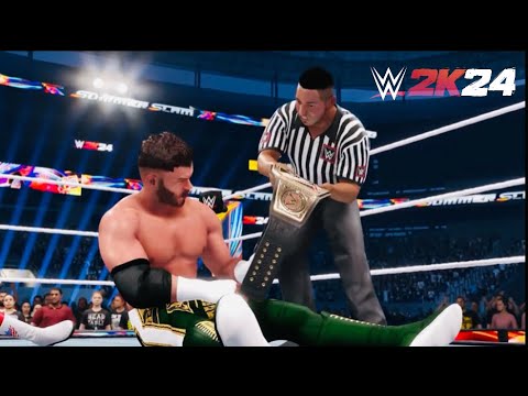 WWE 2K24 MyRise Gameplay Walkthrough Part 1 FULL GAME (Will Ospreay) - No Commentary