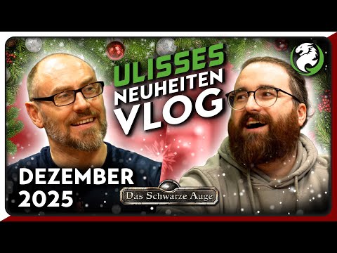 The last vlog of 2025! DSA New Releases December 2025 | with Niko & Philipp | ULISSES New Release...