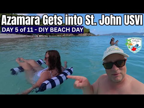 Azamara's Intimate Experience in St. John - Turtles, Snorkeling & Unforgettable Sunsets
