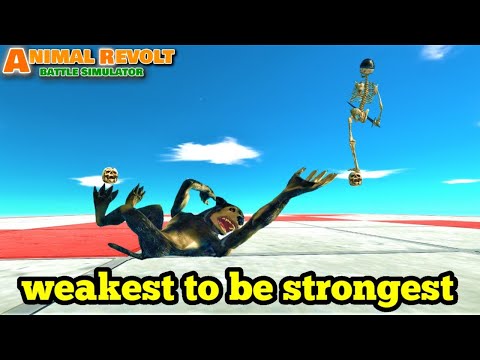 WHO THE STRONGETS AMONG THE WEAKEST UNIT FROM ALL FACTIONS Animal Revolt Battle Simulator