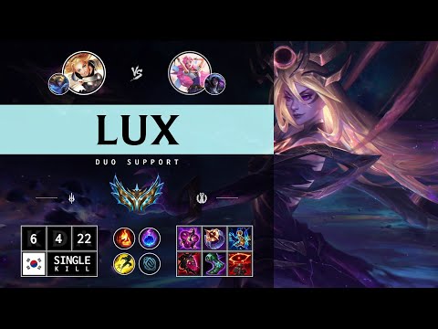 Lux Support vs Seraphine - KR Challenger Patch 14.13